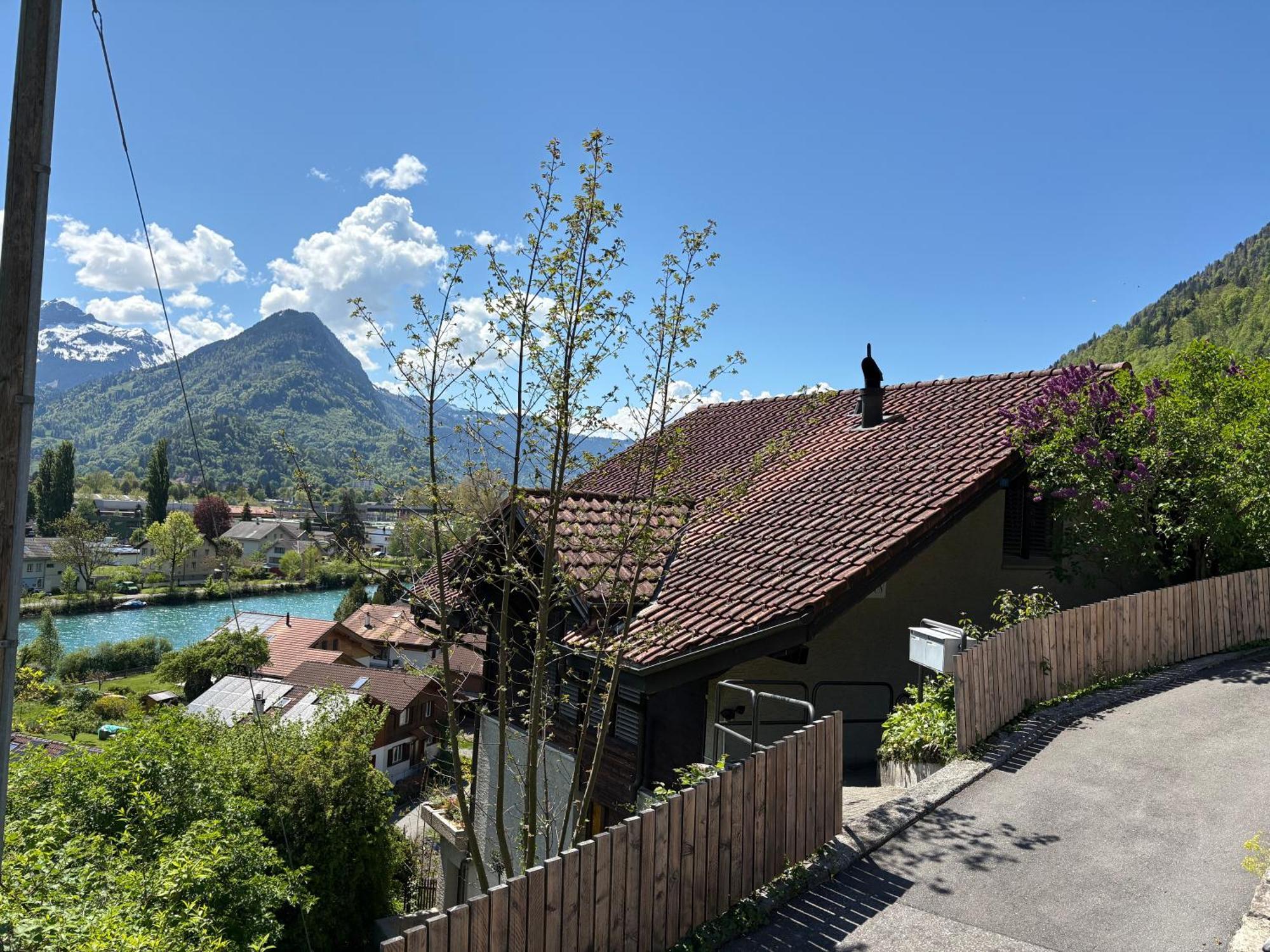 Aareblick 68 Charming With River View